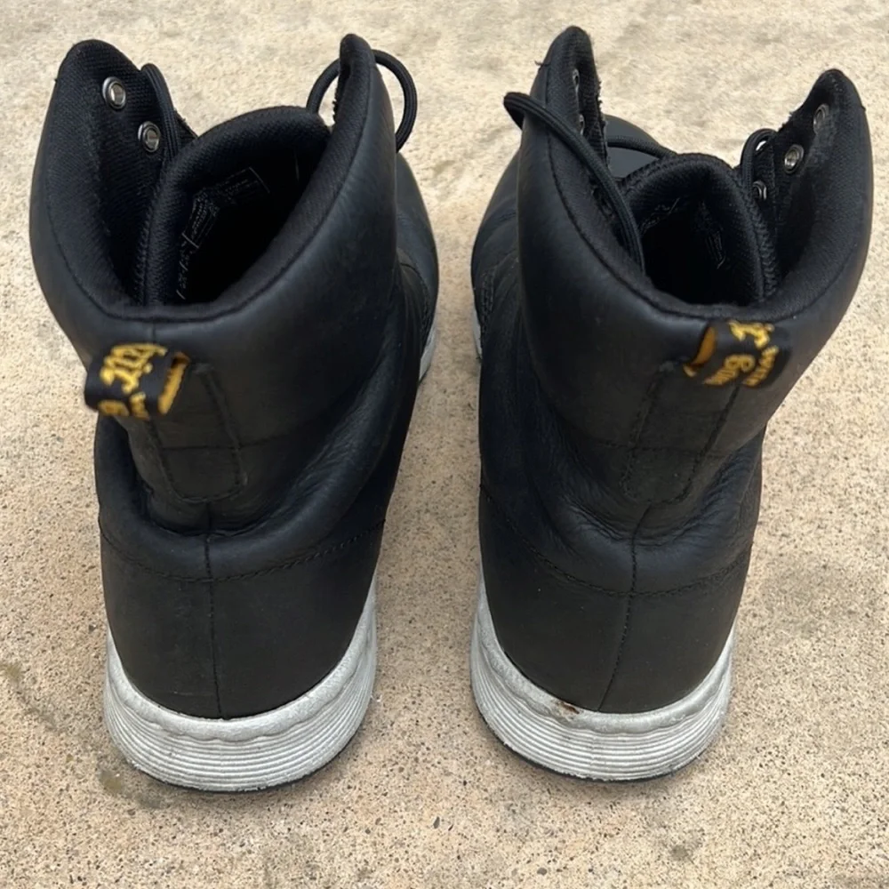 Dr. Marten's Rigal Black Leather Lace up Sneaker Boot Men's Size 13 - Picture 4 of 9